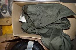 Box of 7 pairs of green work trousers Size 44 New & unused