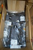 12 - pairs of Mascot black work trousers size 30R New & unused