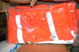 3 - Hi-Viz orange winter jackets Size XL New & unused