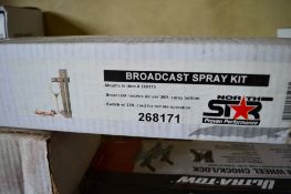 North Star broadcast spray kit New & unused