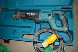 Makita 110v reciprocationg saw c/w carry case A604260