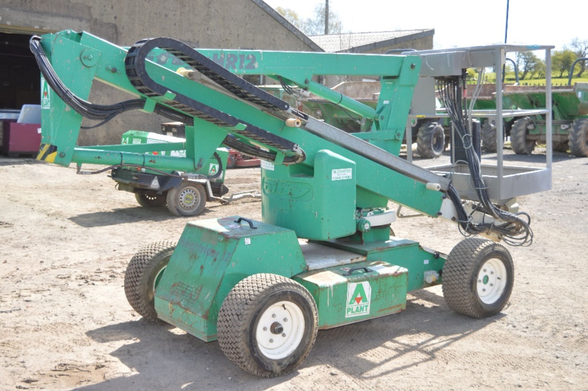 Nifty Lift HR 12 NDE diesel electric 12 metre boom lift   Year: 2007 S/N: 1217170 A448715 - Image 6 of 8