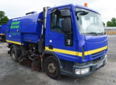 Iveco 7.5 tonne sweeper lorry Registration Number: RK08 GFV Date of Registration:01/07/2008 MOT