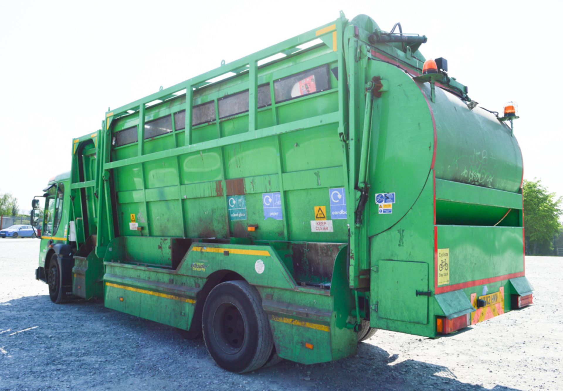 Dennis Elite 2 Euro 5 Kerbsider refuse lorry Registration Number: VU12 HMV Date of Registration: - Image 3 of 8