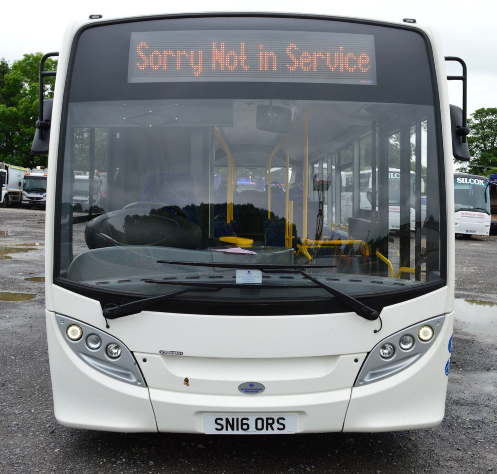 ADL Enviro 200 33 seat service bus Registration Number: SN16 ORS Date of registration: 18/04/2016 - Image 5 of 10