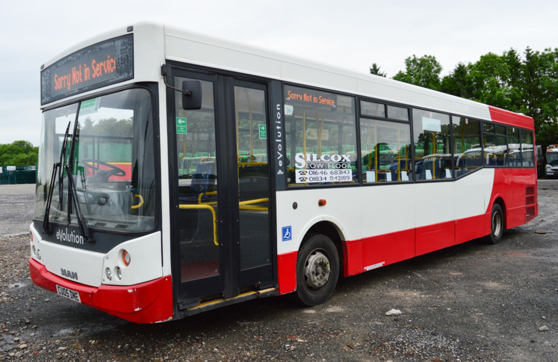 MAN MCV Evolution F2000 40 seat service bus Registration Number: CU05 DME Date of registration: 01/