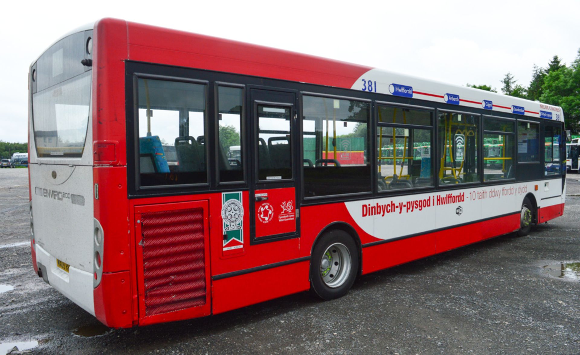 ADL Enviro 200 37 seat service bus Registration Number: MX09 HHS Date of registration: 01/05/2009 - Image 3 of 10