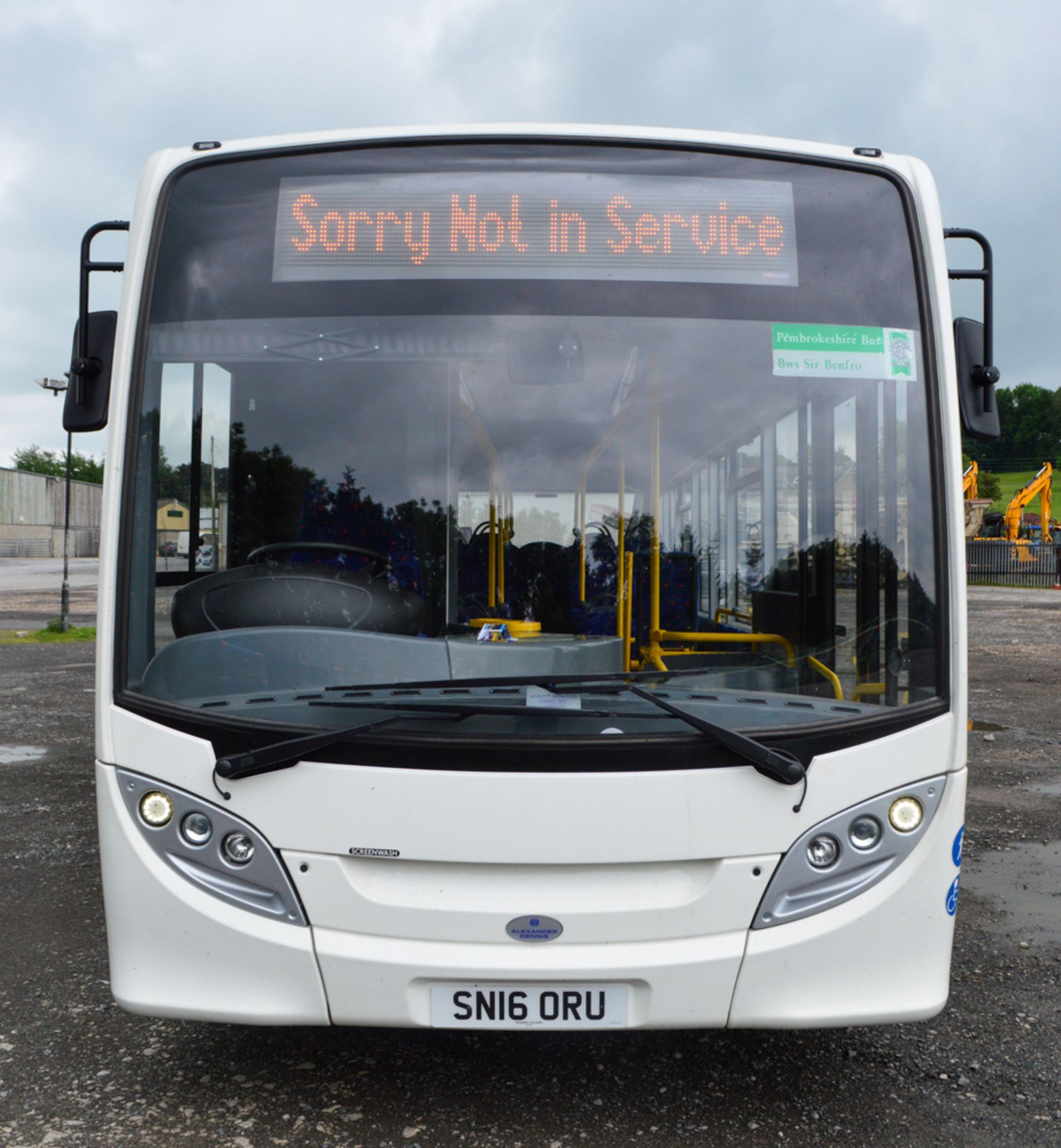 ADL Enviro 200 33 seat service bus Registration Number: SN16 ORU Date of registration: 18/04/2016 - Image 5 of 10