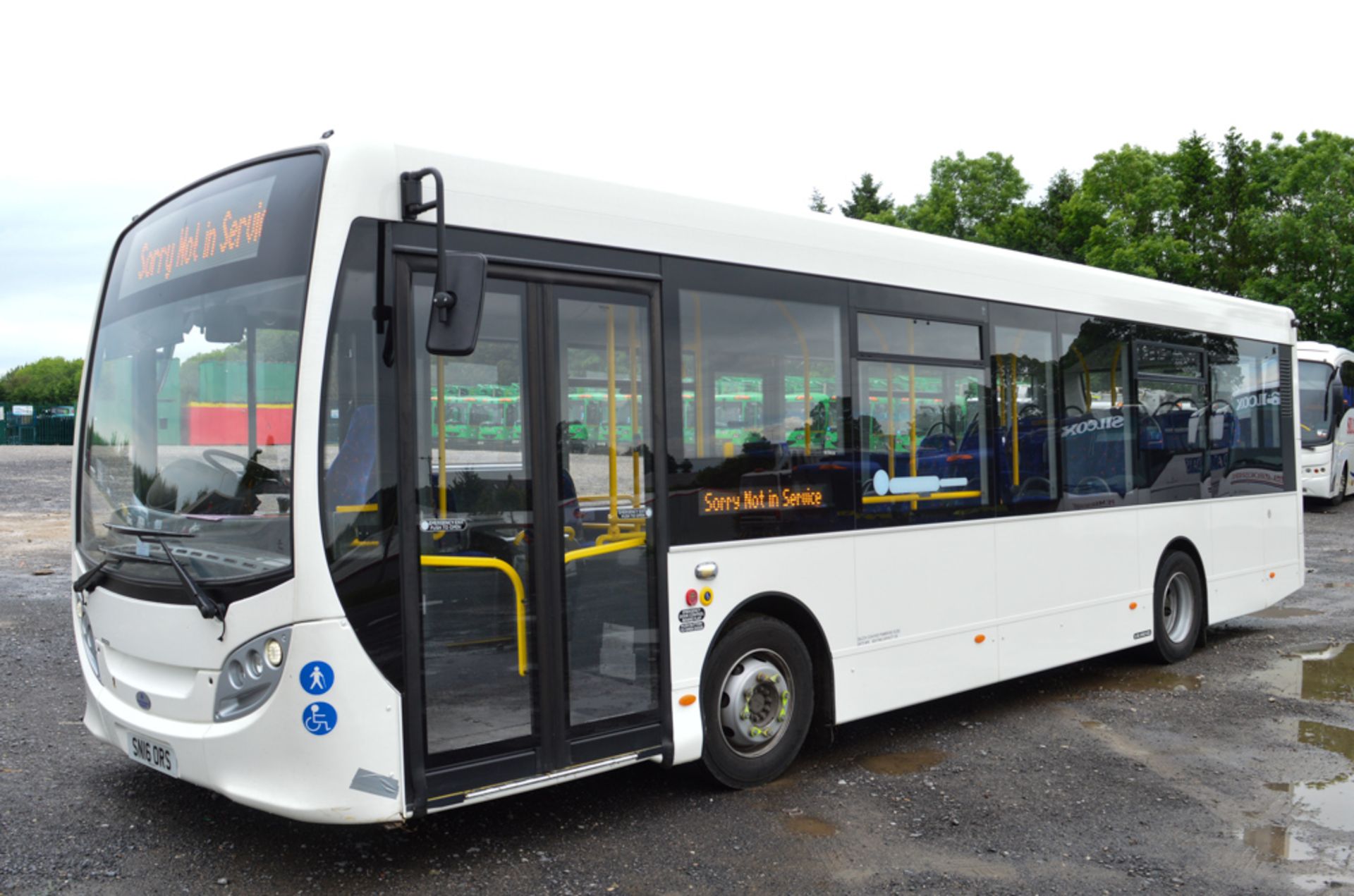 ADL Enviro 200 33 seat service bus Registration Number: SN16 ORS Date of registration: 18/04/2016