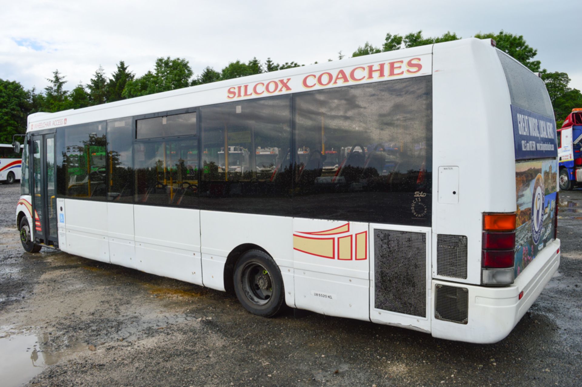 Optare Solo 33 seat service bus Registration Number: MX07 BAO Date of registration: 01/03/2007 MOT - Image 2 of 10