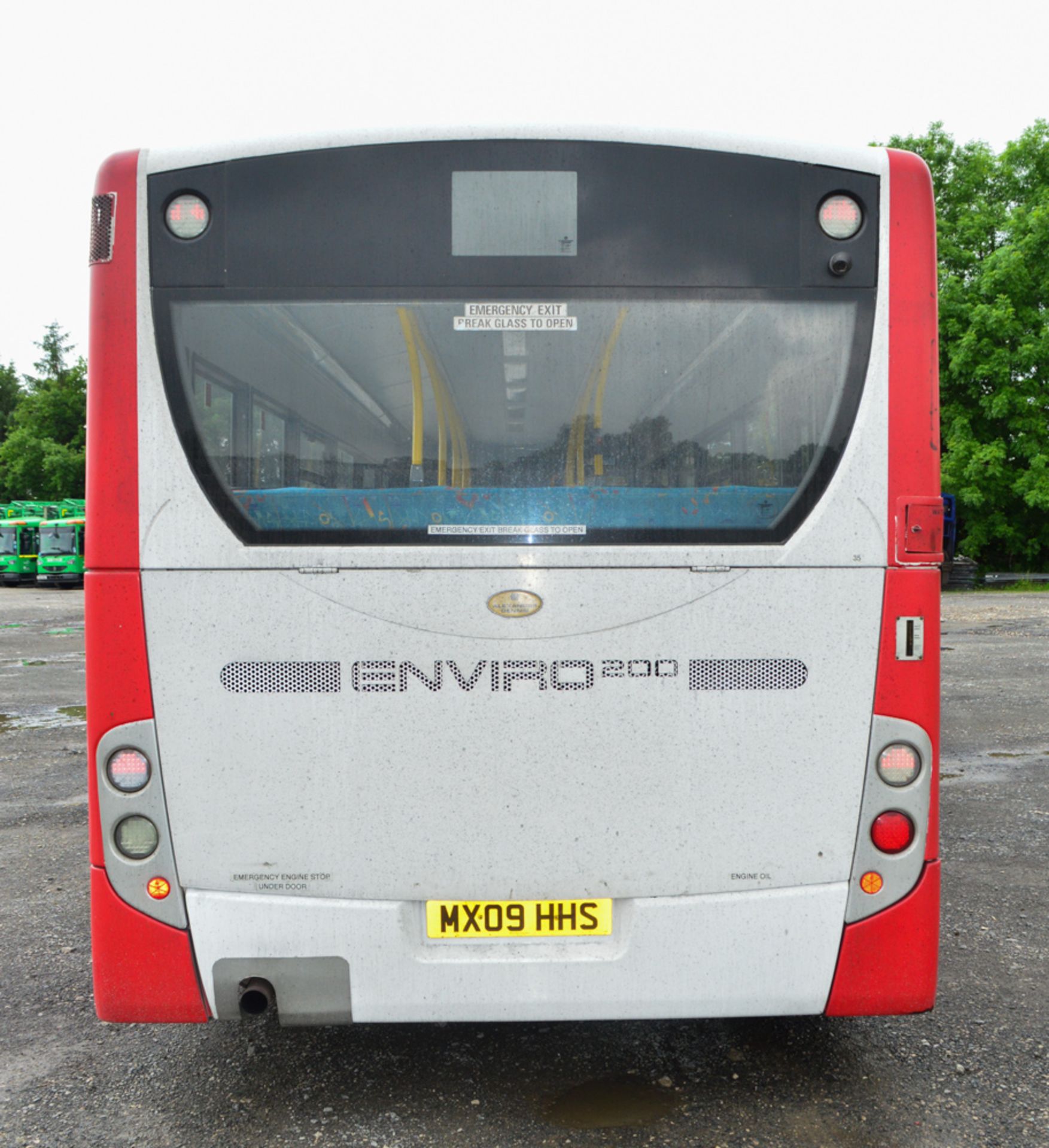 ADL Enviro 200 37 seat service bus Registration Number: MX09 HHS Date of registration: 01/05/2009 - Image 6 of 10