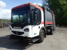 Dennis Elite 2 18 tonne refuse collection lorry Registration Number: VU06 UNE Date of