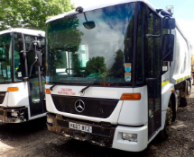 Mercedes Benz Econic 2629 6x2 refuse collection lorry Registration Number: KE07 BTZ Date of