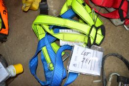 Single point safety harness A556744