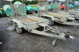 Indespension 8 ft x 4 ft tandem axle plant trailer A555851