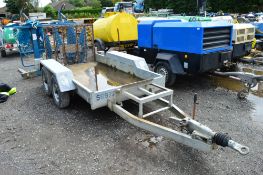 Indespension 8 ft x 4 ft tandem axle plant trailer S6972