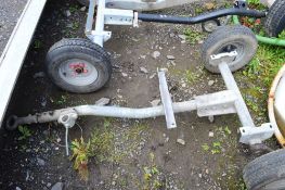 Single axle trailer chassis