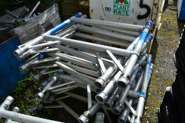 12 - aluminium scaffold end frames