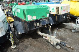 Ingersoll Rand 7/41 diesel driven mobile compressor Year: 2008 S/N: 425983 Recorded Hours: 1396