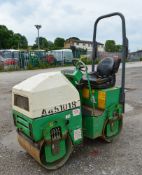 Benford Terex TV800 double drum ride on roller Year: 2008 S/N: E801HU020 Recorded Hours: 978