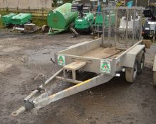 Indespension 8 ft x 4 ft tandem axle plant trailer A589420