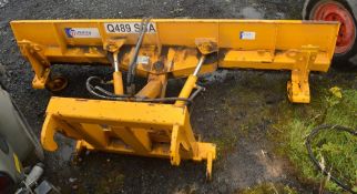 Snow Plough 8 feet Hydraulically adjustable with quick release bracket. A372405