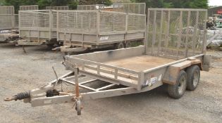 Indespension 10 ft x 6 ft tandem axle plant trailer A555535 S/n 101945