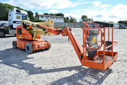JLG E400AJP Narrow 40 ft battery electric articulated boom lift Year: 2007 S/N: 111850 Recorded