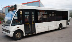 Optare Solo 28 seat service bus with Cummnins engine Registration Number: MX07 JOH Date of