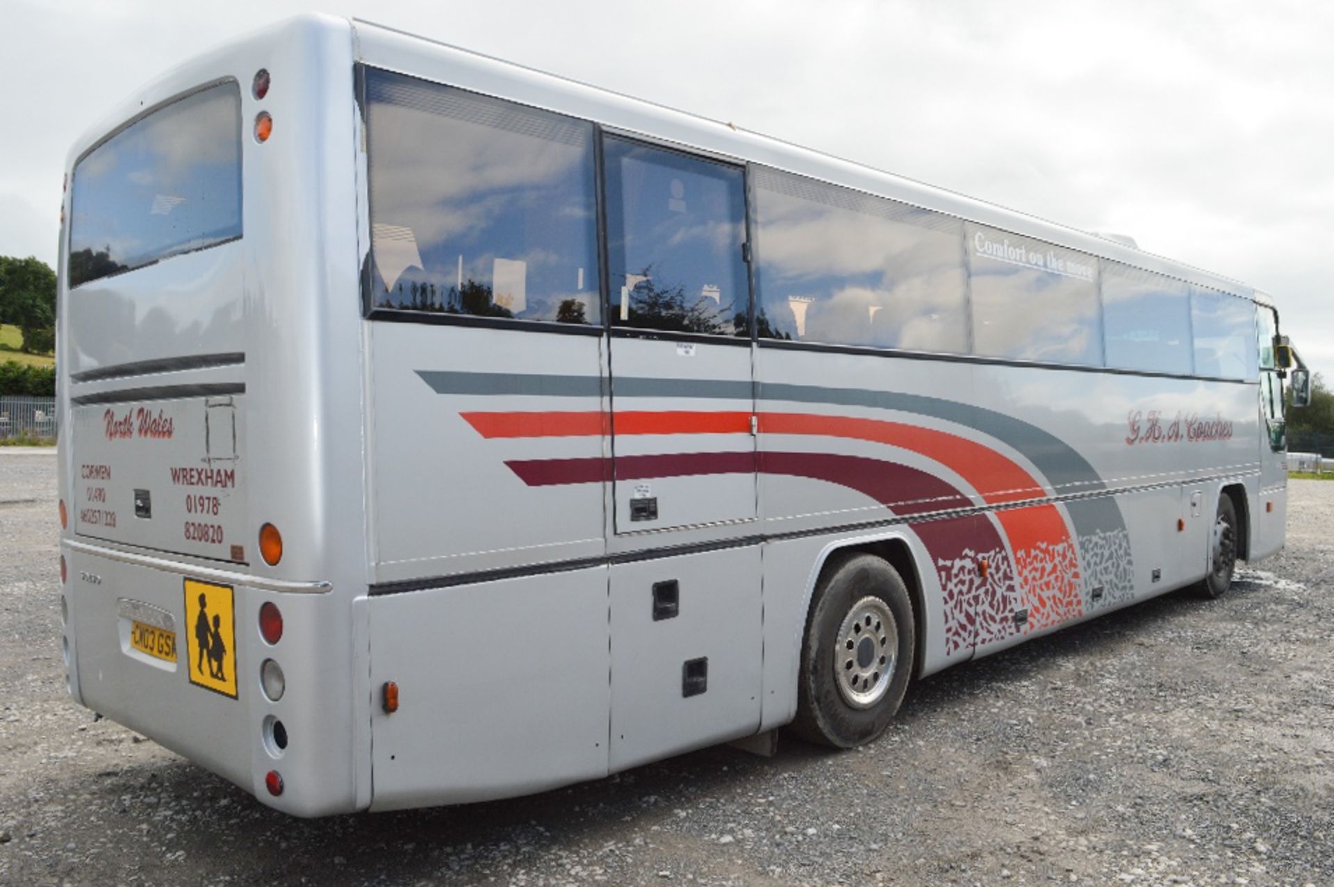 Volvo B Series Plaxton 57 seat luxury coach Registration Number: CM03 GSM Date of Registration: 28/ - Image 3 of 10