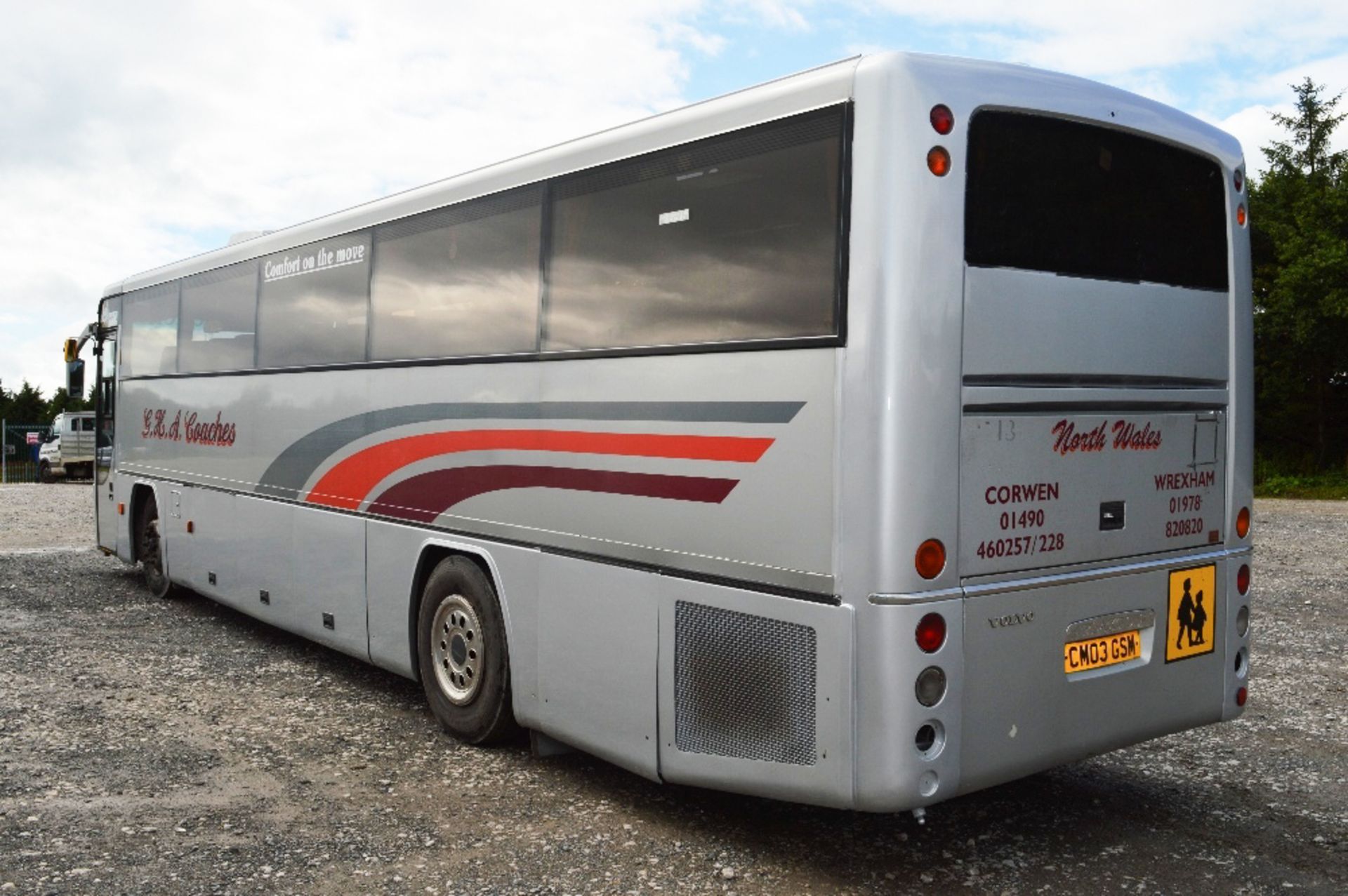 Volvo B Series Plaxton 57 seat luxury coach Registration Number: CM03 GSM Date of Registration: 28/ - Image 2 of 10