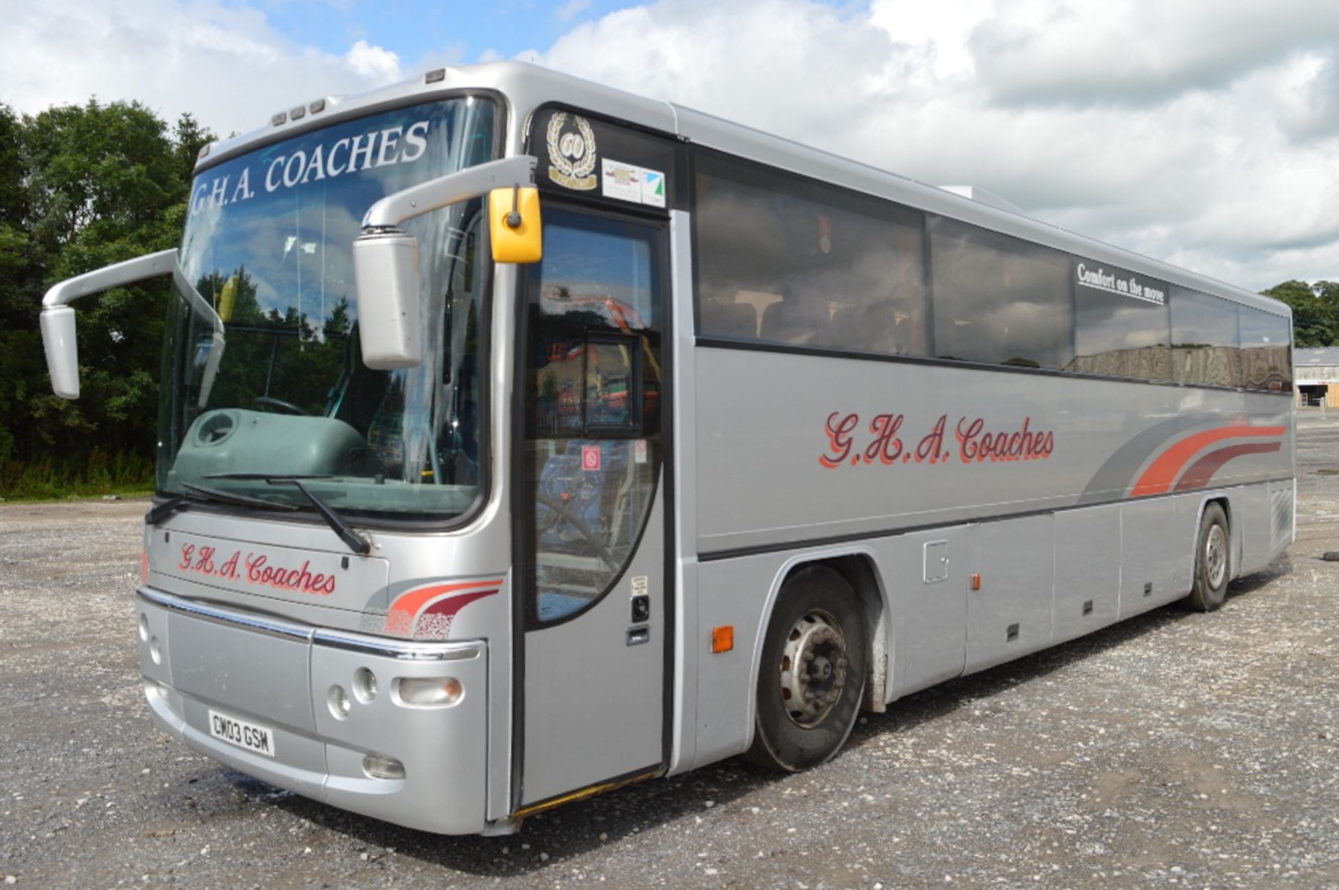 Volvo B Series Plaxton 57 seat luxury coach Registration Number: CM03 GSM Date of Registration: 28/