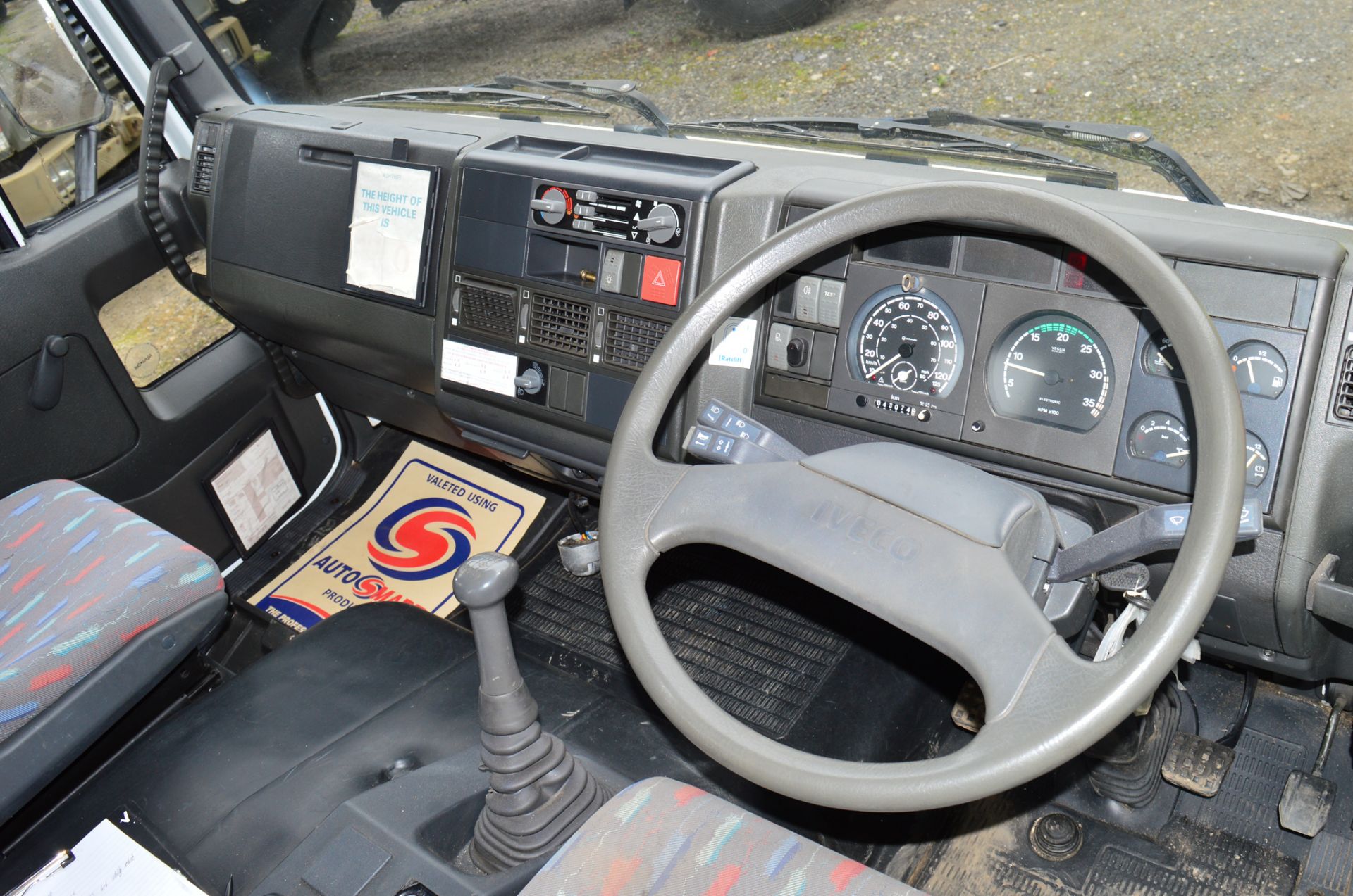 Ford Iveco 95E21 4x4 dropside lorry (Ex MOD) Registration Number: Y969 XGV Date of Registration: - Image 9 of 10