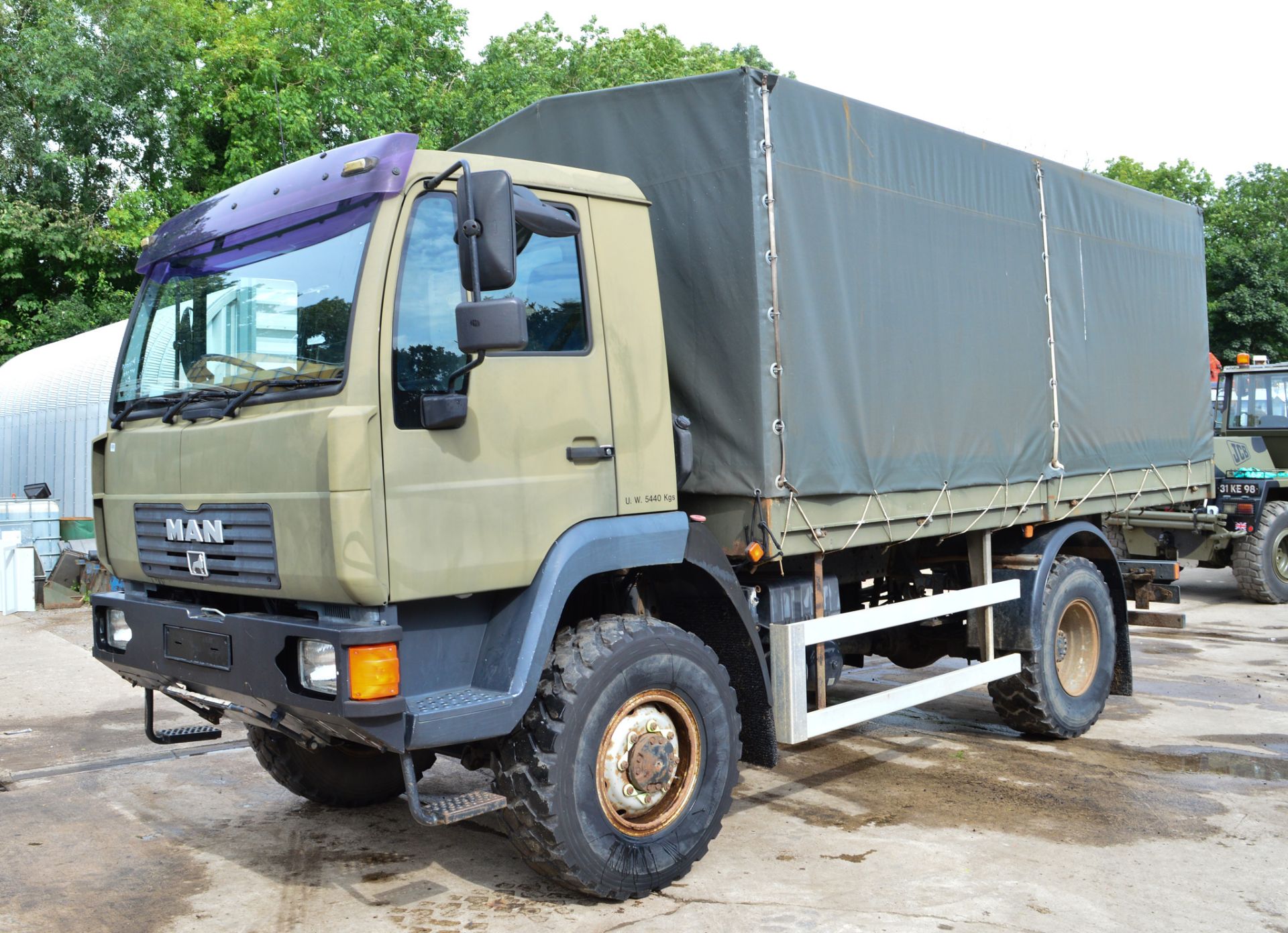 MAN 4x4 dropside lorry (Ex MOD) Registration Number: PX53 UUL Date of Registration:  MOT expires: