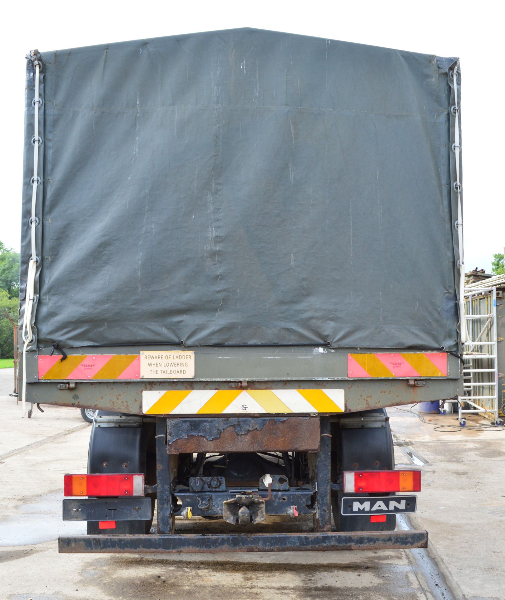 MAN 4x4 dropside lorry (Ex MOD) Registration Number: PX53 UUL Date of Registration:  MOT expires: - Image 6 of 8