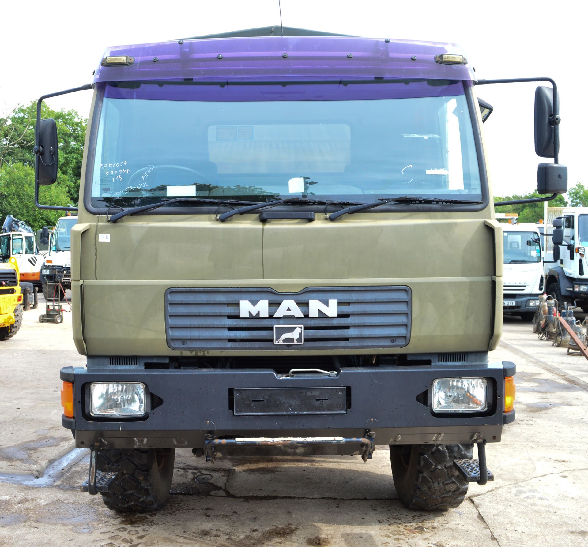 MAN 4x4 dropside lorry (Ex MOD) Registration Number: PX53 UUL Date of Registration:  MOT expires: - Image 5 of 8