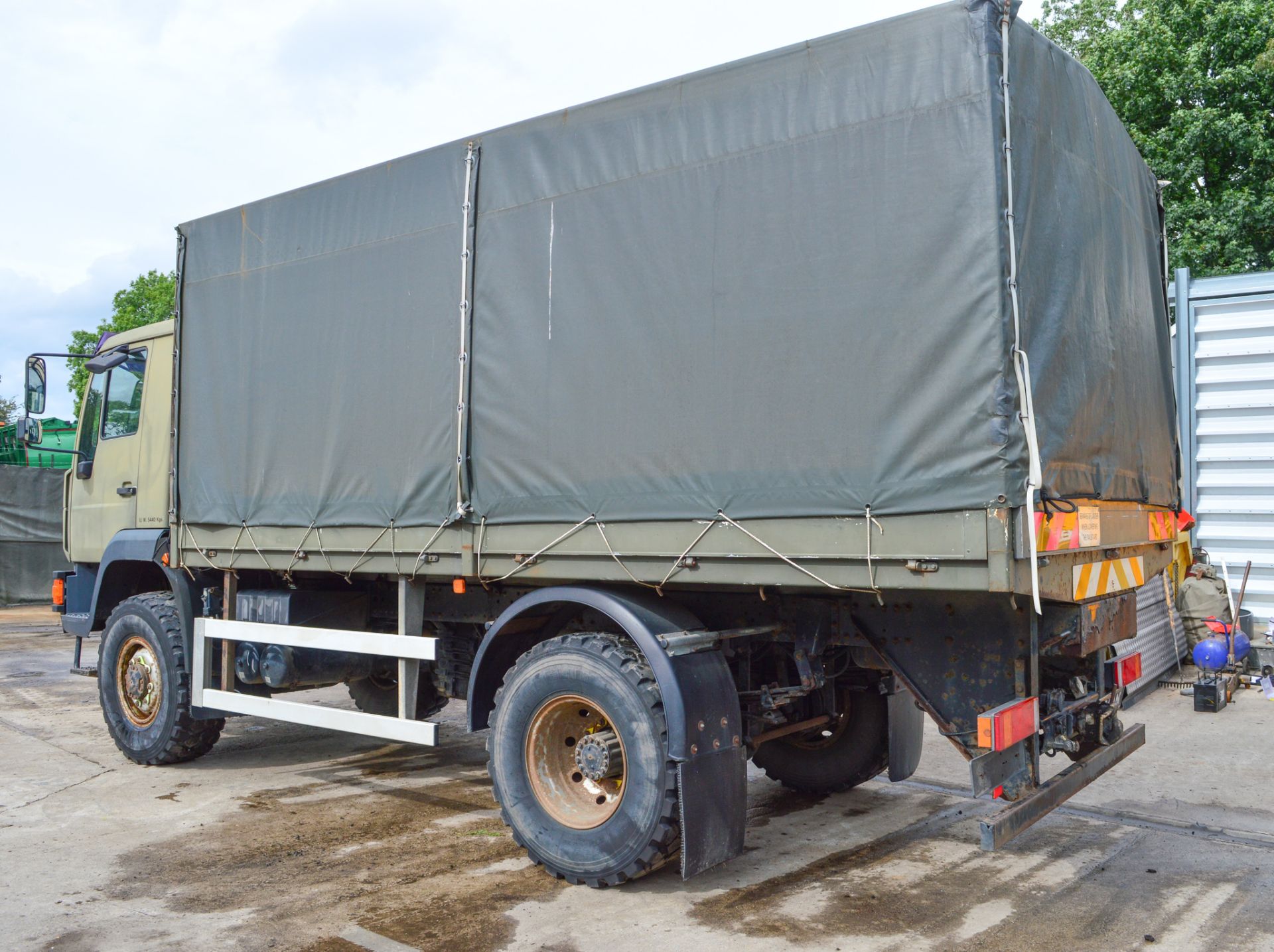 MAN 4x4 dropside lorry (Ex MOD) Registration Number: PX53 UUL Date of Registration:  MOT expires: - Image 2 of 8