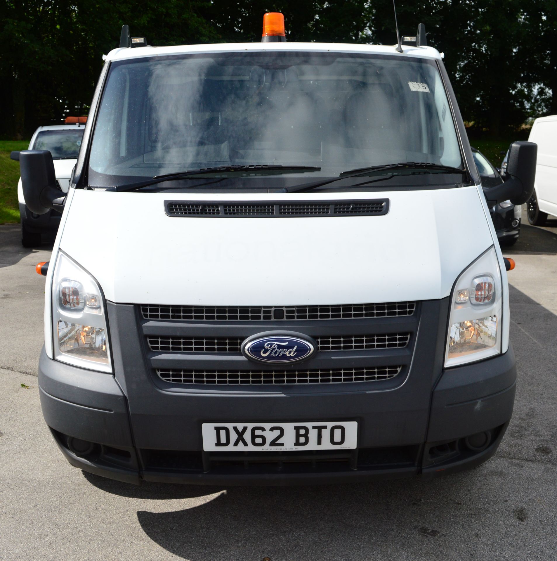 Ford Transit dropside pick up Registration Number: DX62 BTO Date of Registration: 01/09/2012 MOT - Image 5 of 8