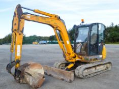 JCB 8060 6 tonne rubber tracked midi excavator  Year: 2003 S/N: 12883246 Recorded Hours: 5779 Blade,