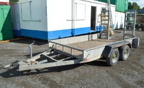 Indespension 10ft x 5ft tandem axle plant trailer S/N: 101251 A555205
