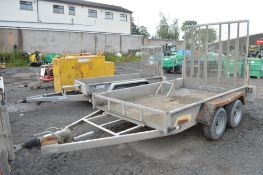 Indespension 10 ft x 6 ft tandem axle plant trailer A552963