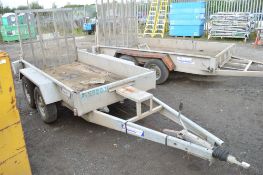 Indespension 8 ft x 4 ft tandem axle plant trailer A555200