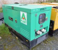 Genset MGZ 20/20/15 20 kva diesel driven generator Recorded Hours: A503572