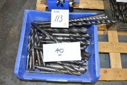 40 - various HSS drills