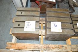 2 - cast iron boxes Dimensions: 310mm x 260mm x 230mm