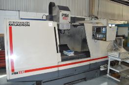 Cincinnati Milacron Sabre 1000 CNC vertical machining centre S/N: 7039-F00-R0-0368 Table size: