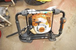 Stihl BT121 petrol driven post hole borer drive unit