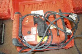 Hilti DC-5620110v wall chaser c/w carry case A579509