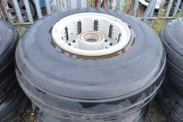 VC10 aircraft wheel & tyre Tyre Size: 50 x 18 29T