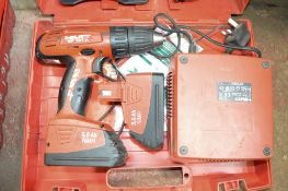Hilti 121-A cordless drill c/w 2 batteries, charger & carry case A443172